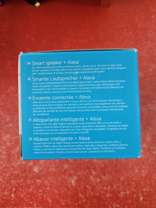 Портативна акустика Amazon Echo Dot (5th Generation) Deep Sea Blue