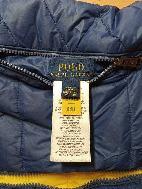 Двосторонній жилет Polo Ralph Lauren на 5-7 років.