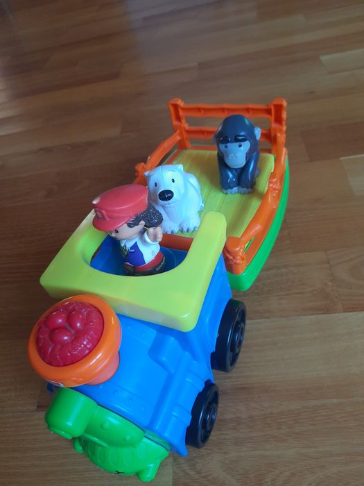Fisher price потяг і автобус