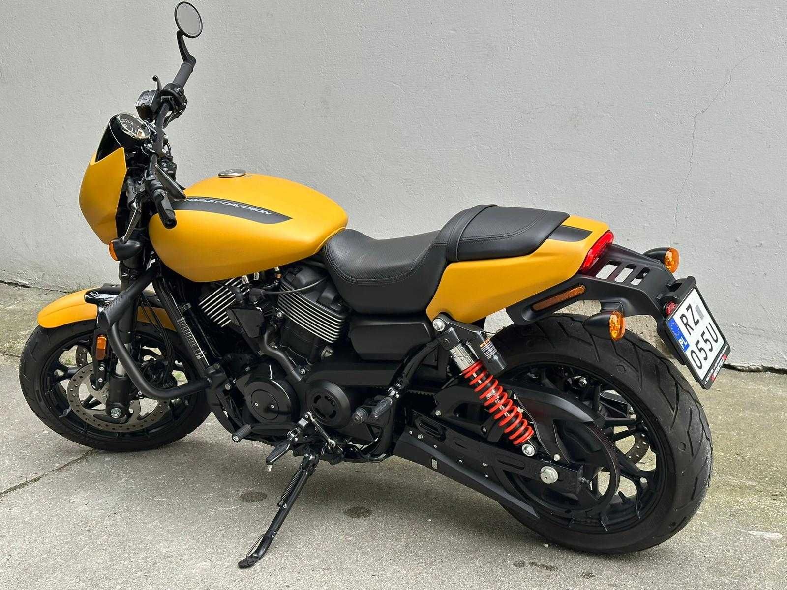 Harley Davidson Street Rod 750, przebieg 1100km, pierwsza rej. 2021