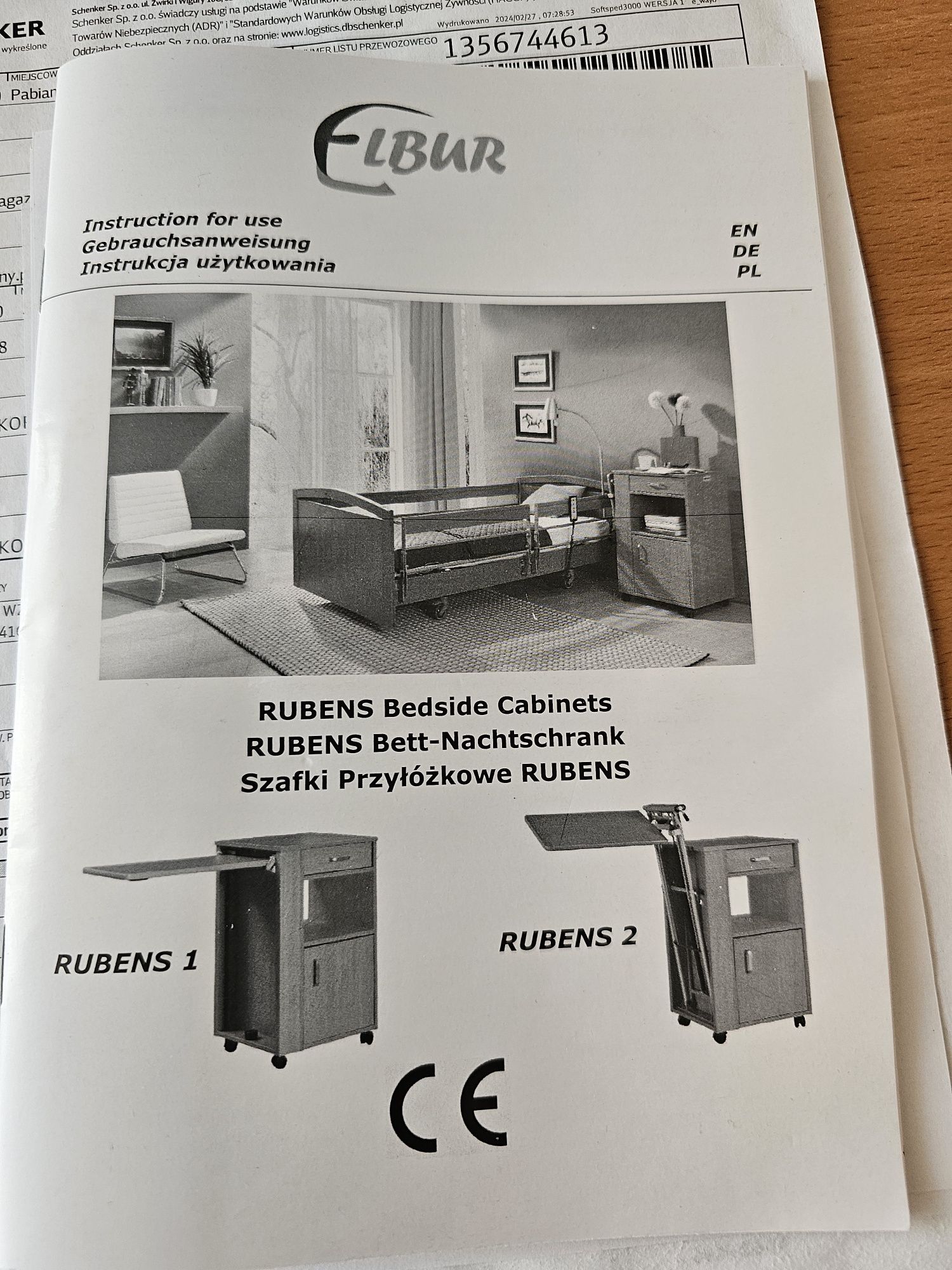 Szafka przyłóżkowa Elbur Rubens 1. Prawie nowa. Stan idealny