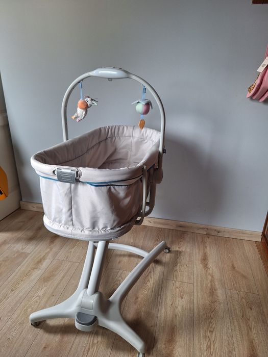 Chicco, Baby Hug 4in1, kołyska, leżaczek, krzesełko, Glacial