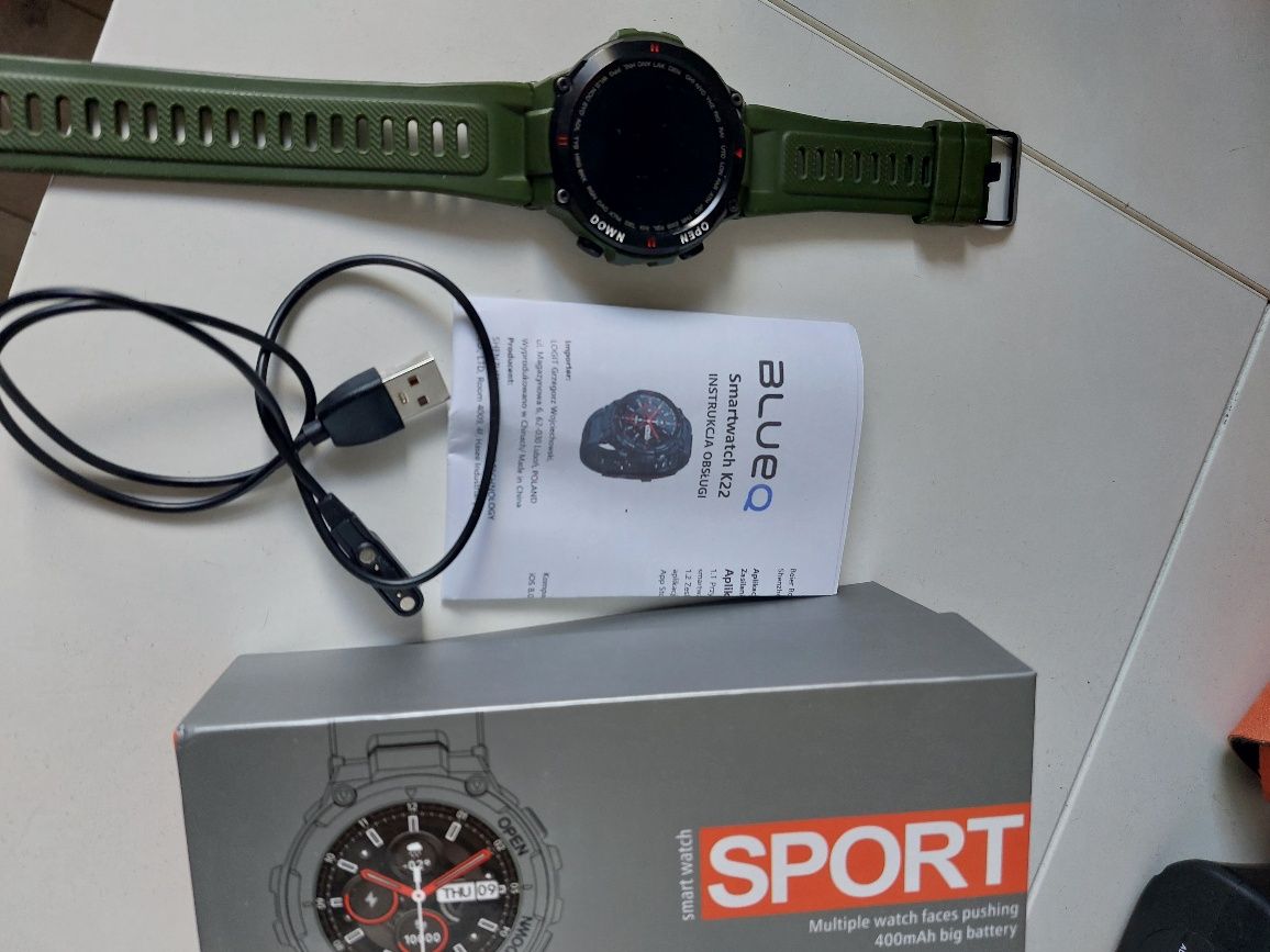 Smartwatch K22, jak nowy