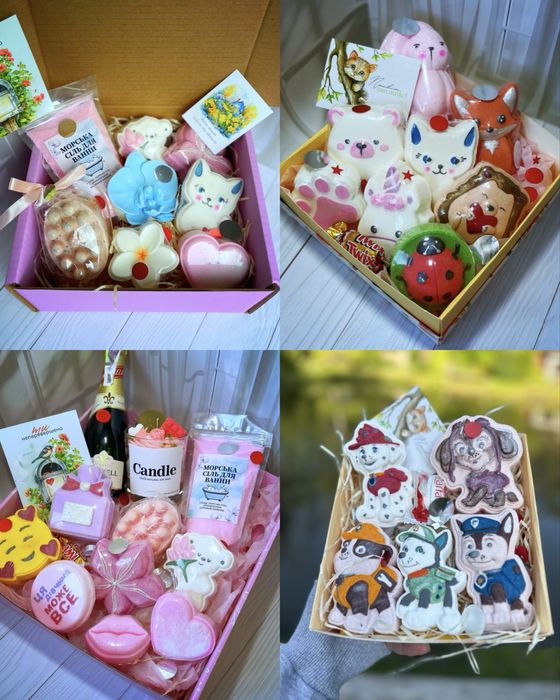 Подарунки для садочка та школи новорічний подарунковий набір