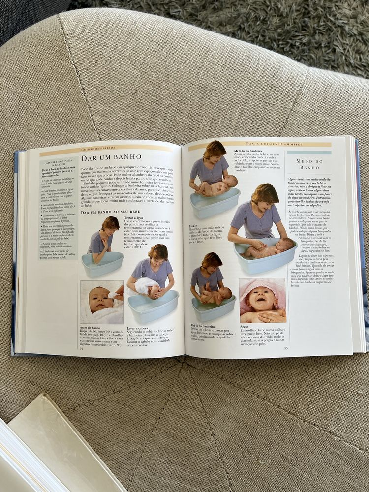 Guia completo para Cuidar de Bebes e Criancas - livro DK