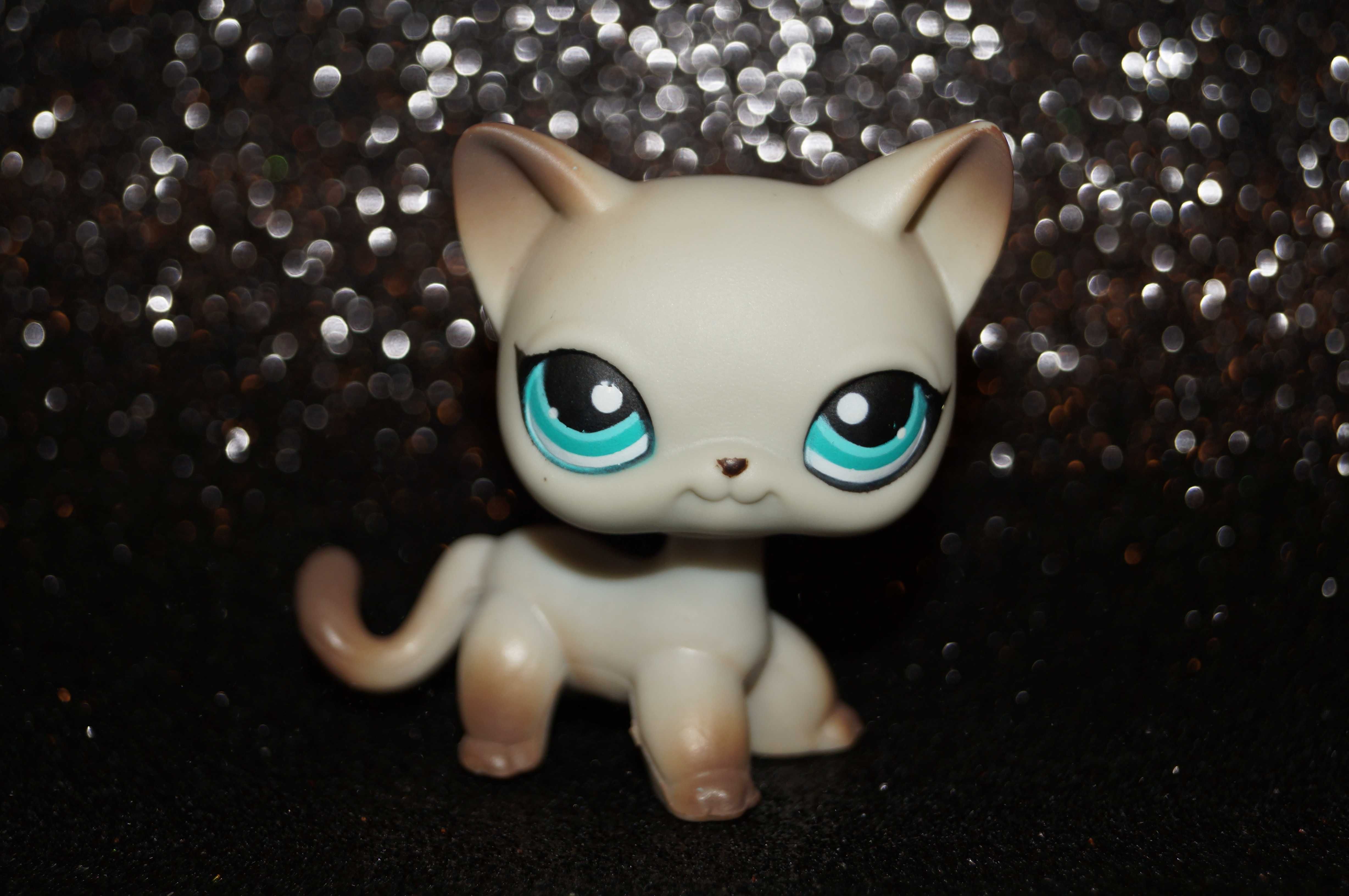 Littlest Pet Shop LPS shorthair #391 egipski oryginalny cat pop Hasbro