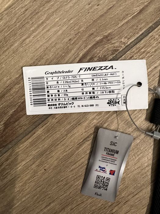 Спіннінг Graphiteleader Finezza