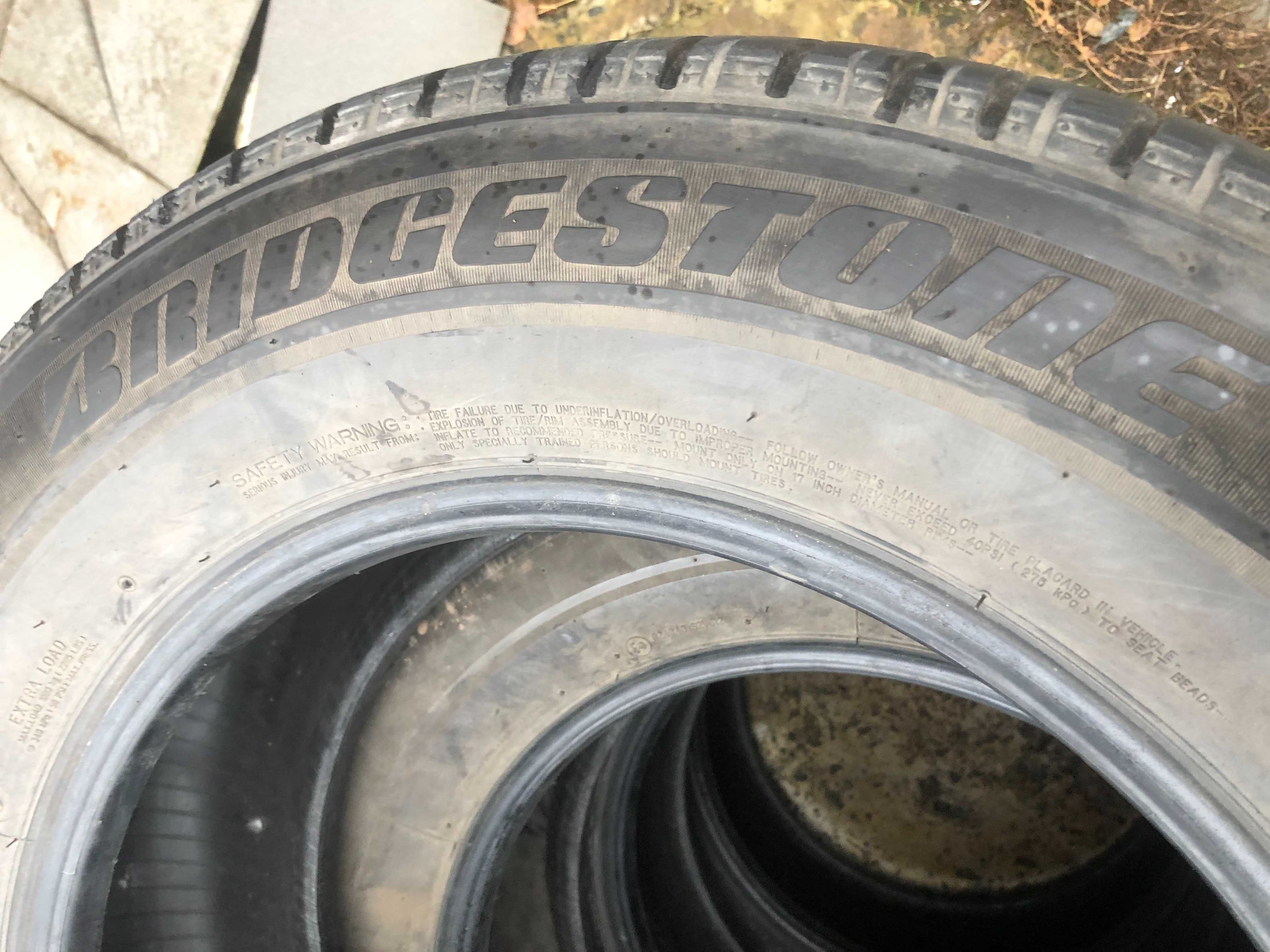 255-60-R18 BRIDGESTONE DUELER H\P комплект 4штуки резины GERMANY