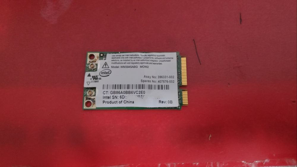 Placa WiFi para portátil