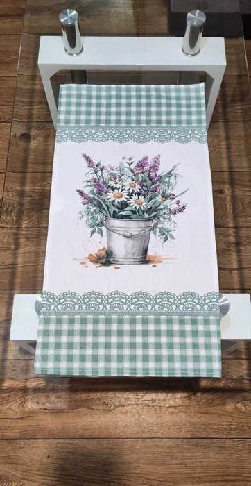 Ściereczki kuchenne liliowe miętowe prowansalskie lawenda fiolet