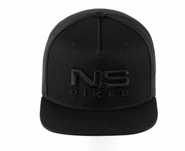 Czapka NS Bikes czarna - czarne logo