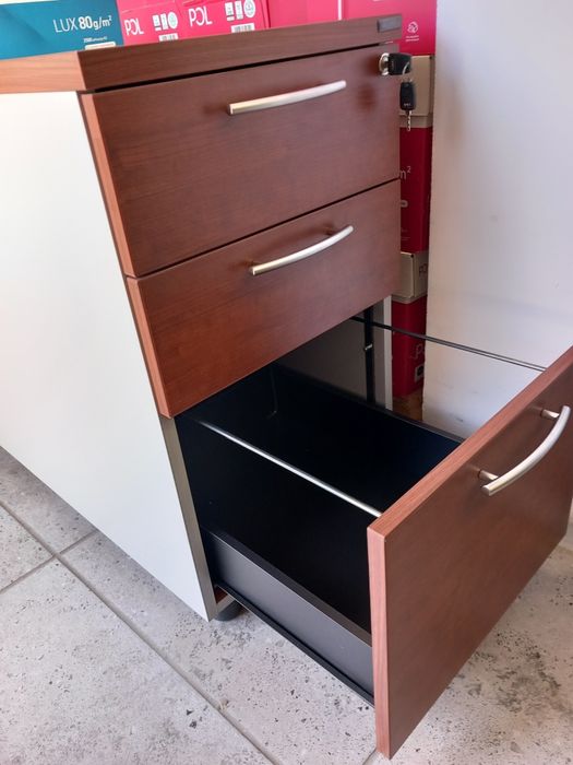 Nowy kontener 3 szuflady, szuflada na zawieszki, KP73 / KDT73  MDD