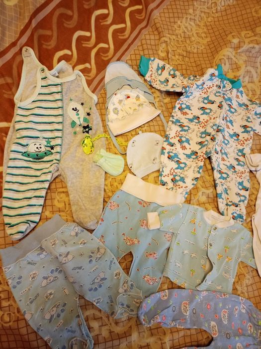 Пакет речей на хлопчика 0-6 місяців