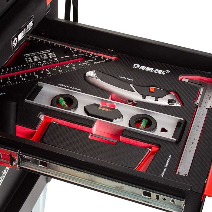 Szafka WARSZTATOWA wózek narzędziowy  SERWISOWY 12 szuflad XXL