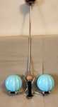 Candeeiro de teto globos Arte Deco