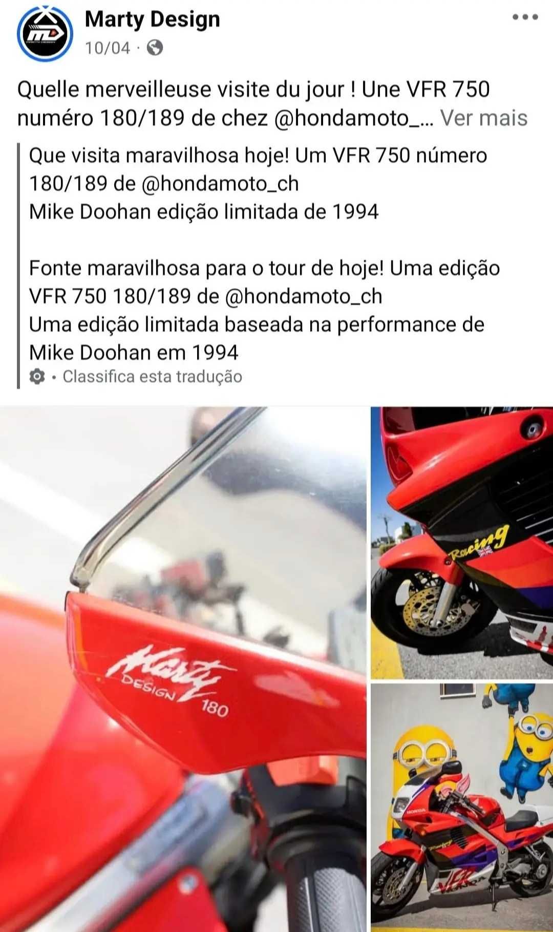 Vfr 750 Marty design