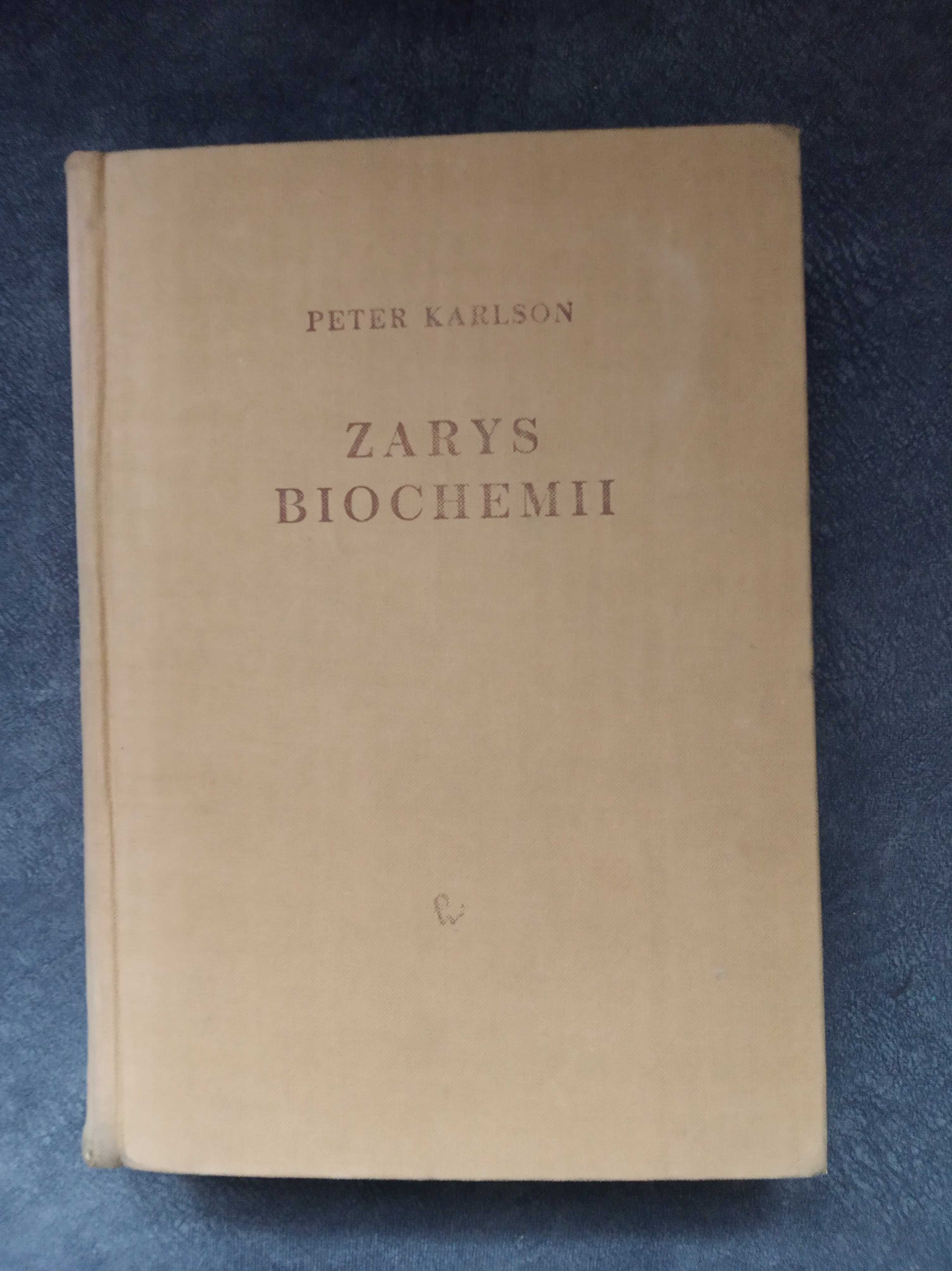 zarys biochemii. wydanie 2. Peter Karlson