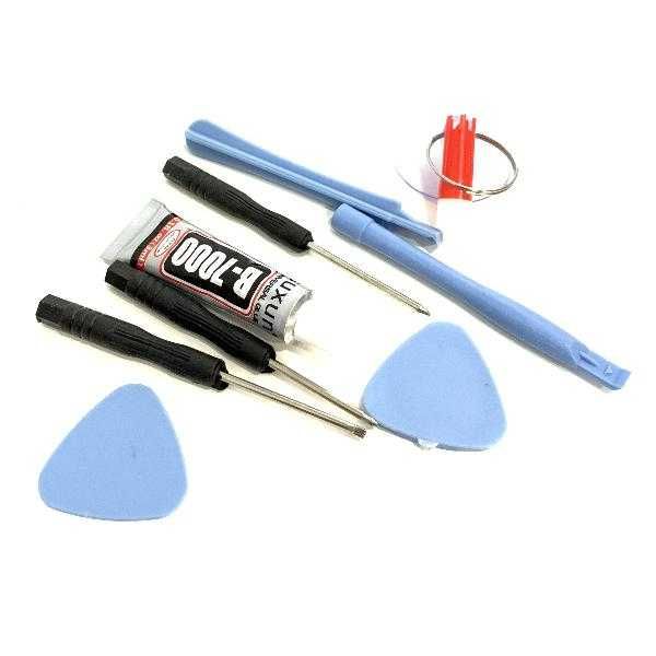 Conjunto de ferramentas de Telemóvel com 3ml de cola B7000