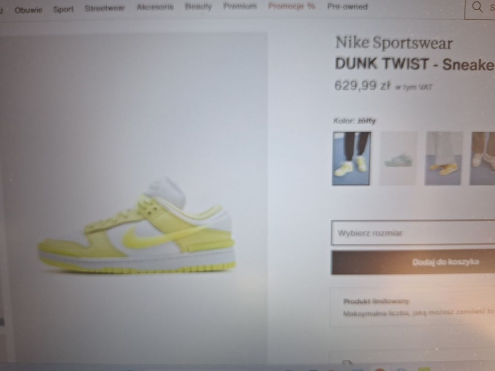 Nike Dunk Twist r.36