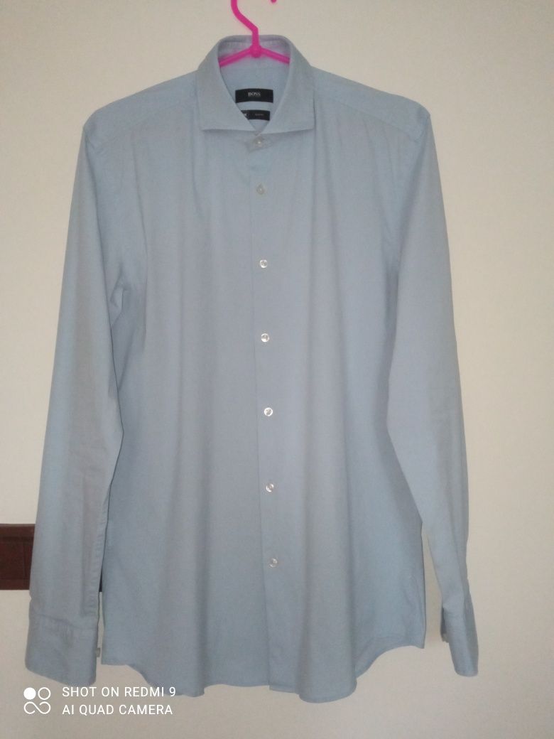 HUGO BOSS koszula męska slim fit 39