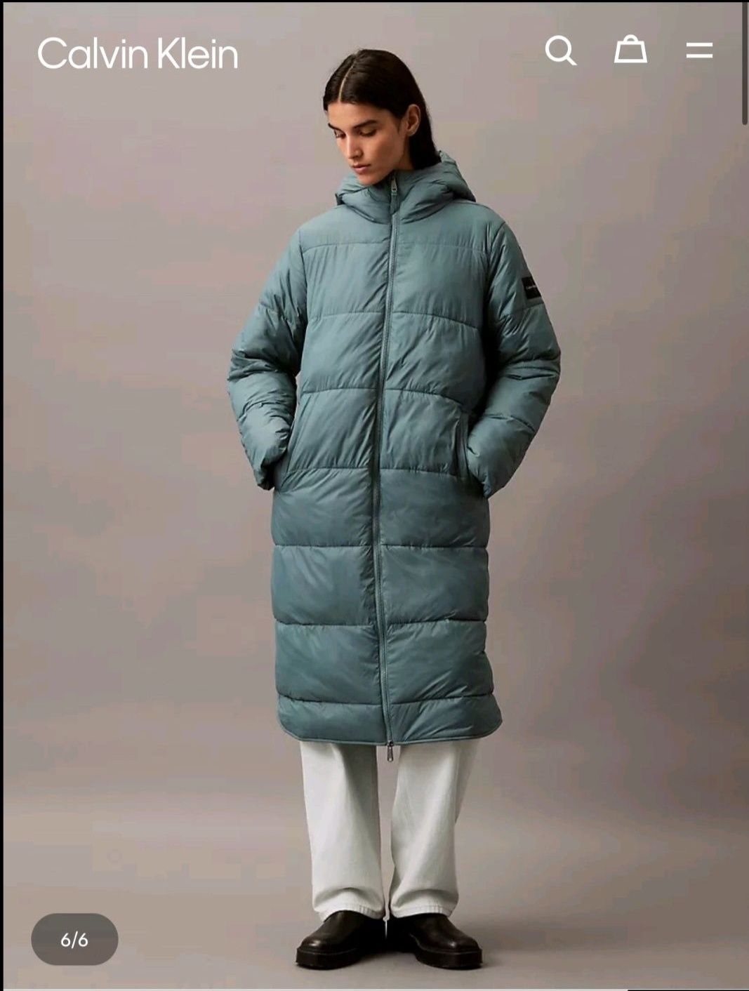 Пальто пуховик Calvin Klein