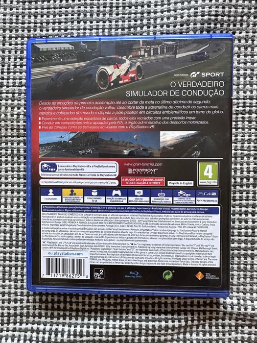 Gran Turismo Sport para PS4