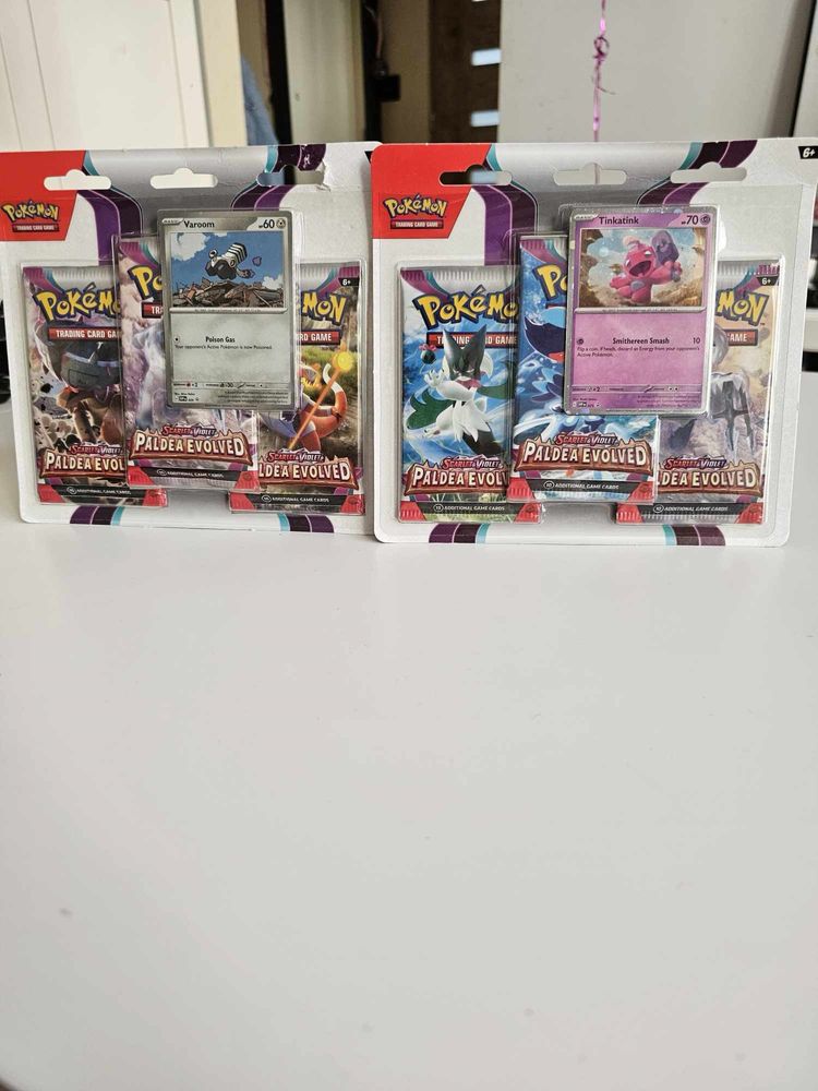 Pokemon paldea evolved 3-pack