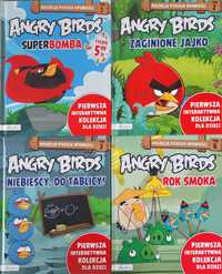 Zestaw 4 książeczek Angry Birds - tom 1, 2, 3, 6