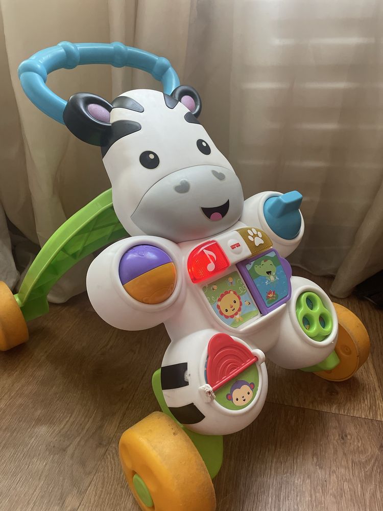 Інтерактивні ходунки Fisher price Зебра