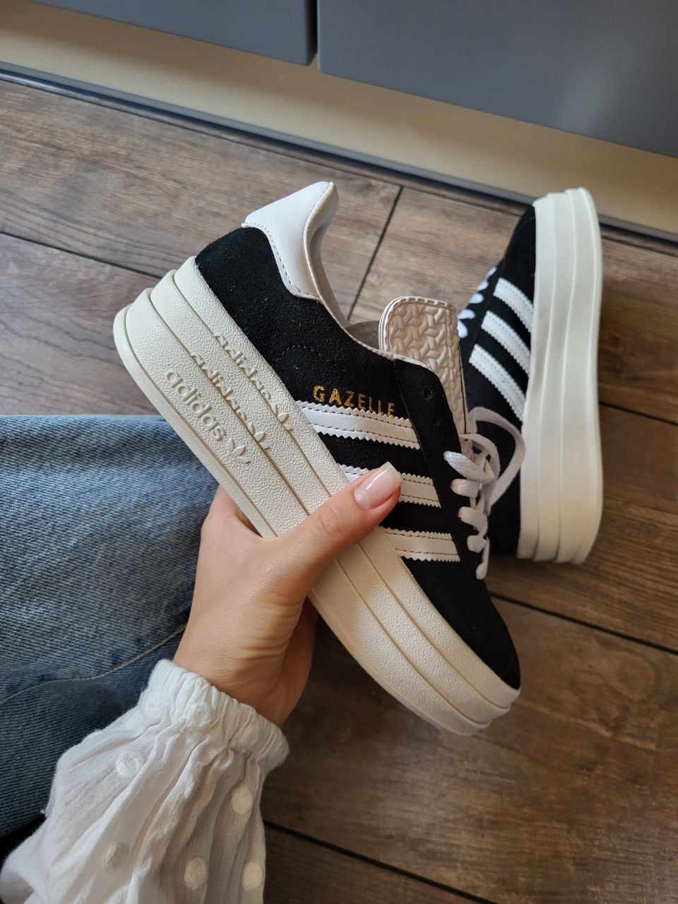 Кросівки жіночі Adidas Gazelle Bold Grey