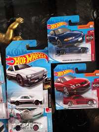 Hot wheels nissan skyline 6 szt r30 r32 r33 gt-r zestaw