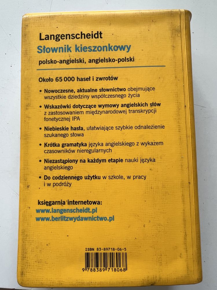 Słownik kieszonkowy polsko-angielski