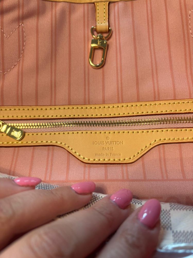 Louis Vuitton Neverfull MM Tote Bag torba shopper