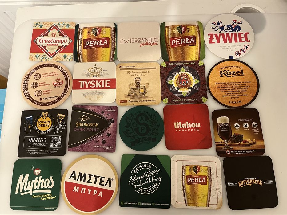 Podkładki pod piwo - 20 szt. - Z 12.