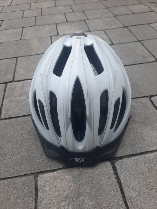 Kask rowerowy biały