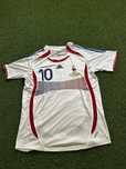 camisa frança retro zidane