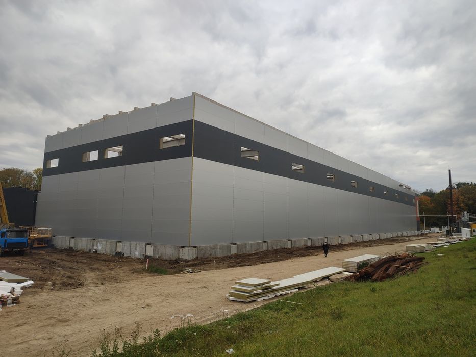 Монтаж сендвіч панелей