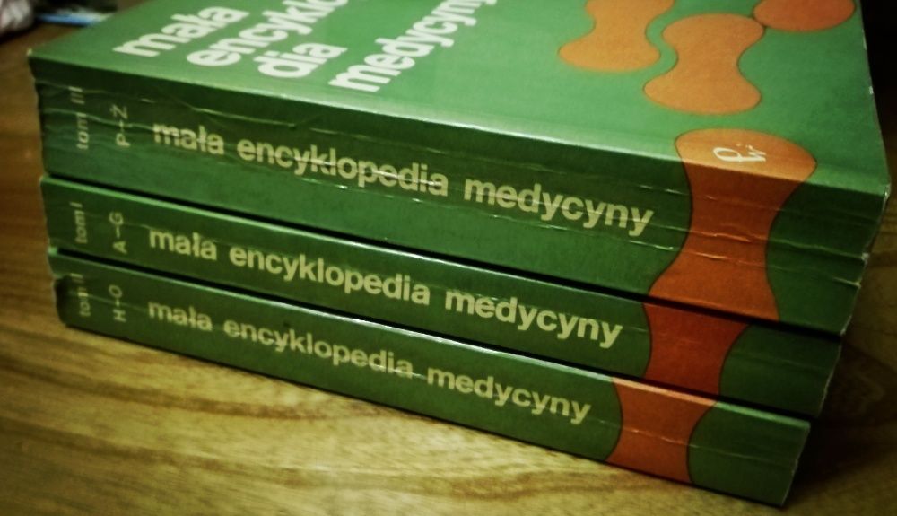 Mała encyklopedia medycyny 3 TOMY wysyłka