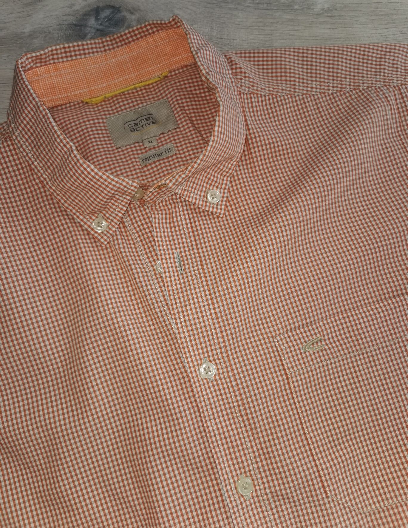 Camel Active r. XL/XXL lekka koszula w kratę bawełna