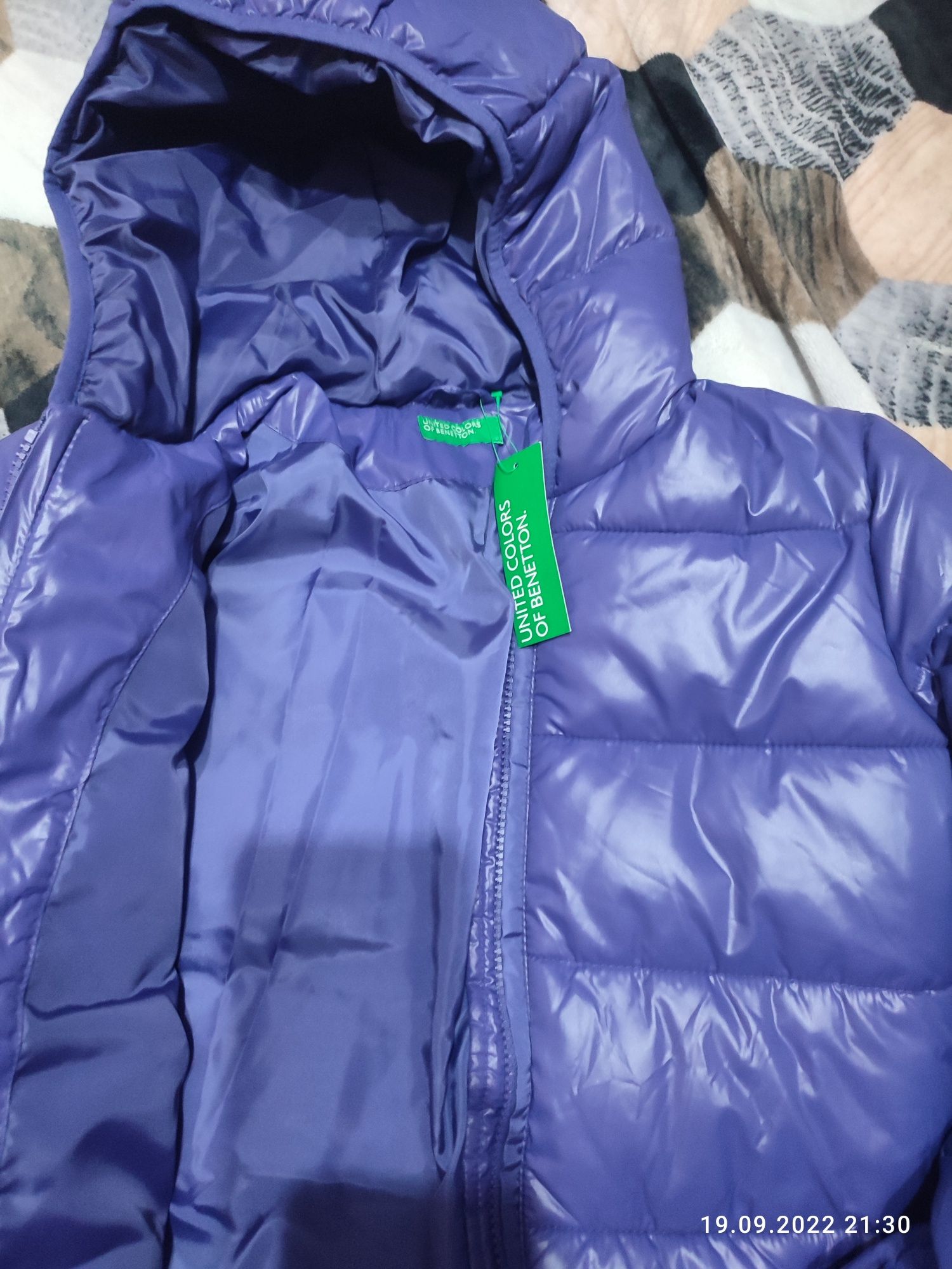 Удлиненная зимняя куртка Benetton