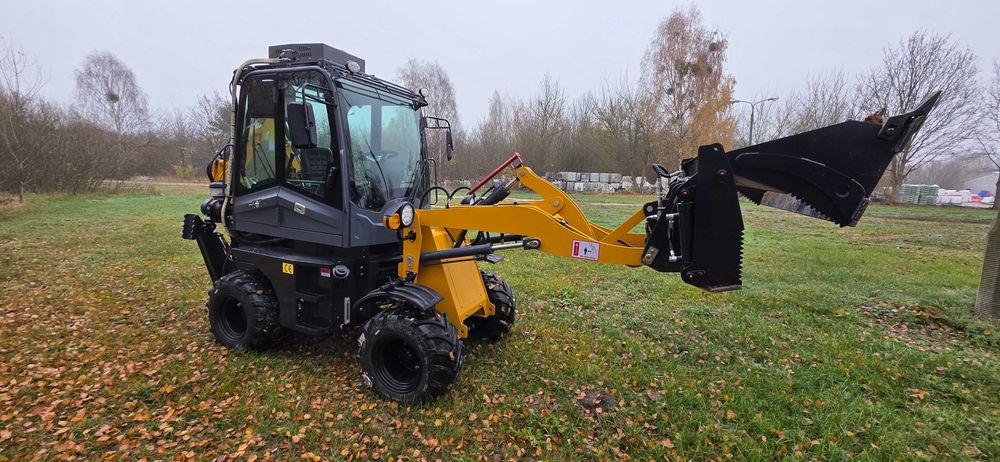 Minikoparka Koparko Ładowarka Przegubowa Akcesoria Klima OC