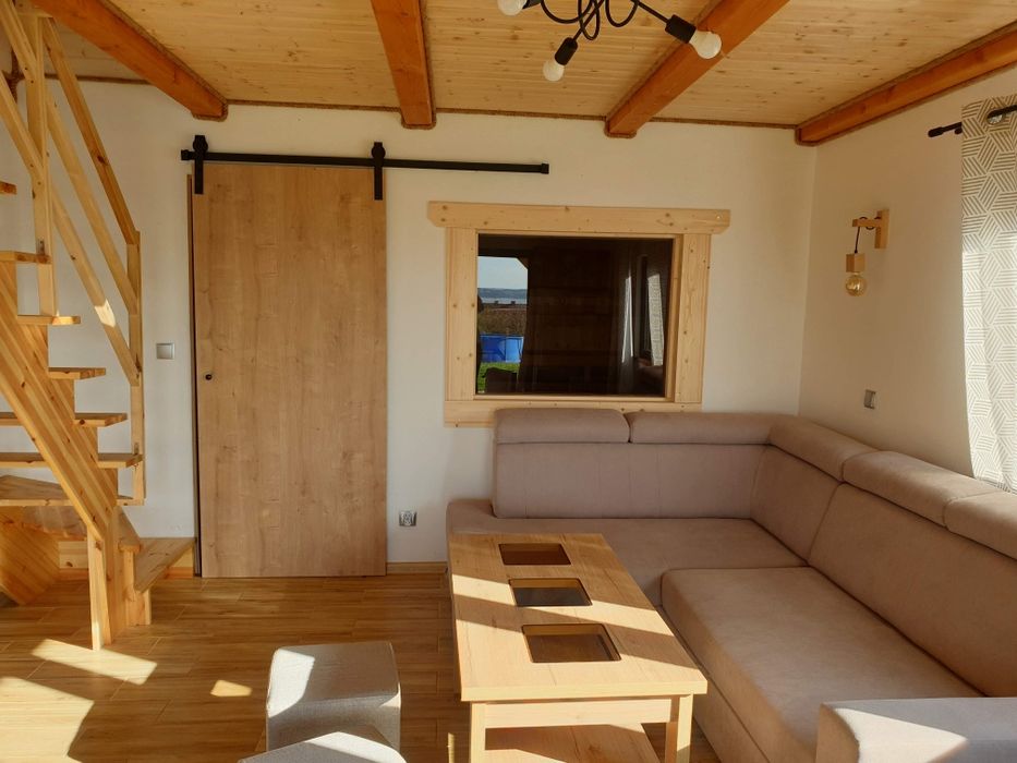 28-30.11  wolny weekend  Jezioro  Kominek Bania z jacuzzi Saun