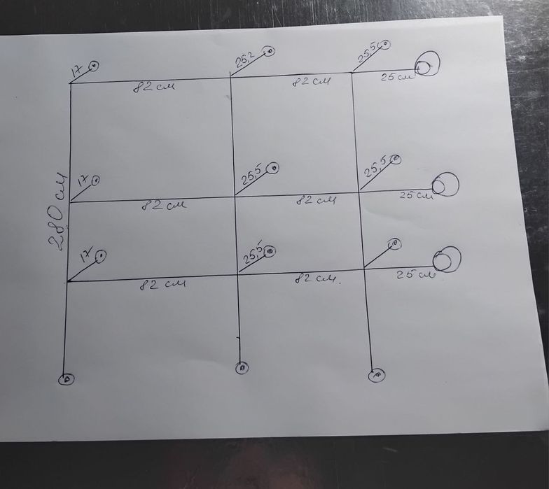 Стойка каркас розбірний