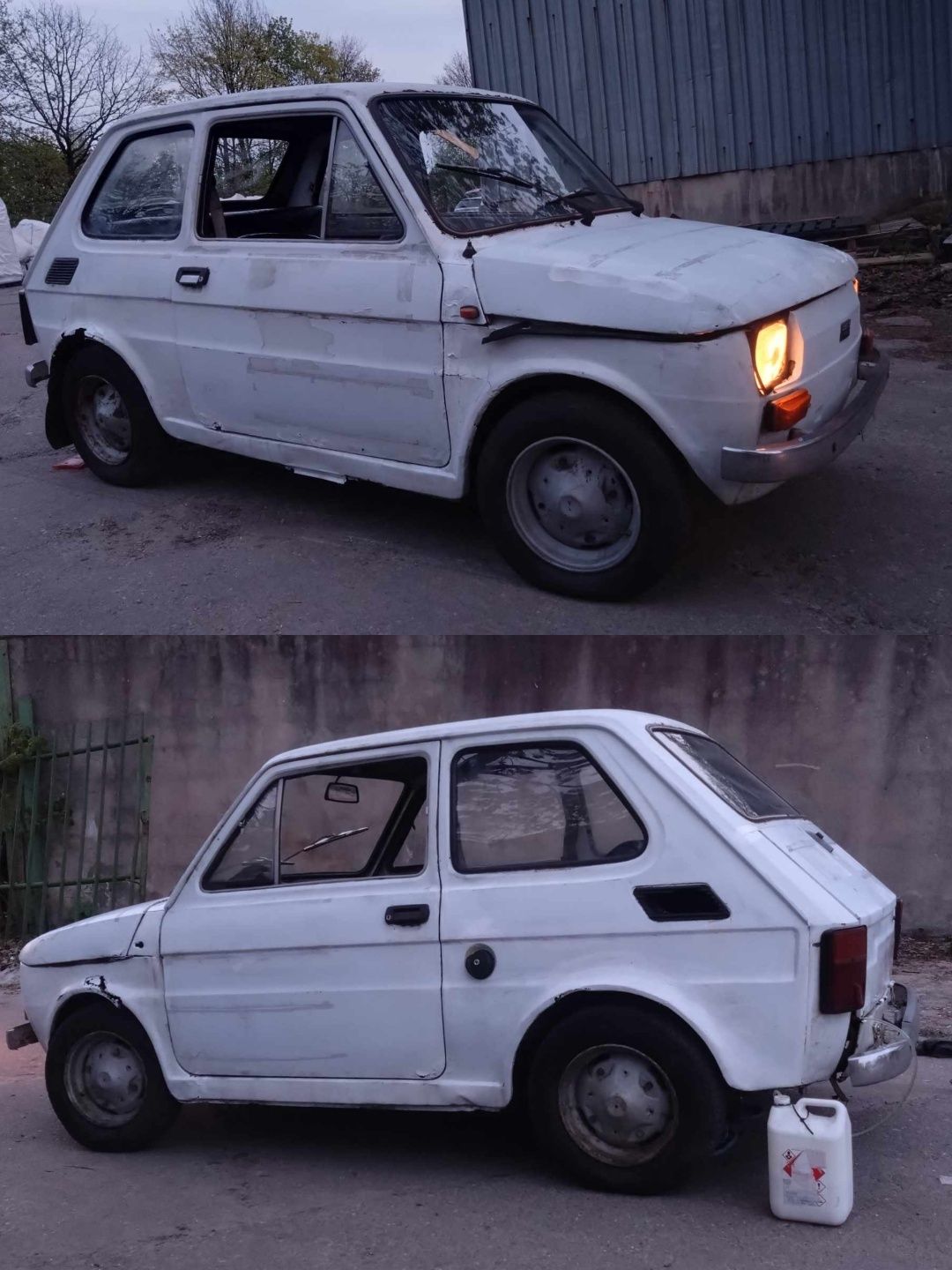 Fiat 126p 1977 jeżdżący