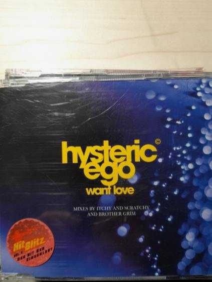Hysteric ego want love singiel cd