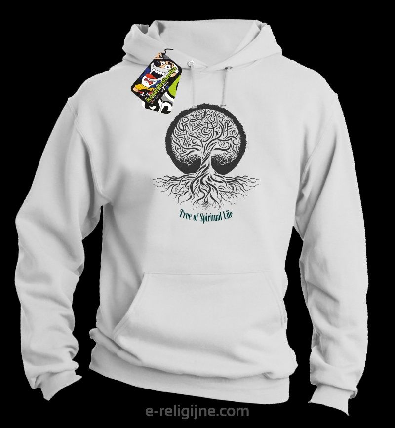 Tree of Spiritual Life Drzewo duchowego życia - Bluza męska z kapturem