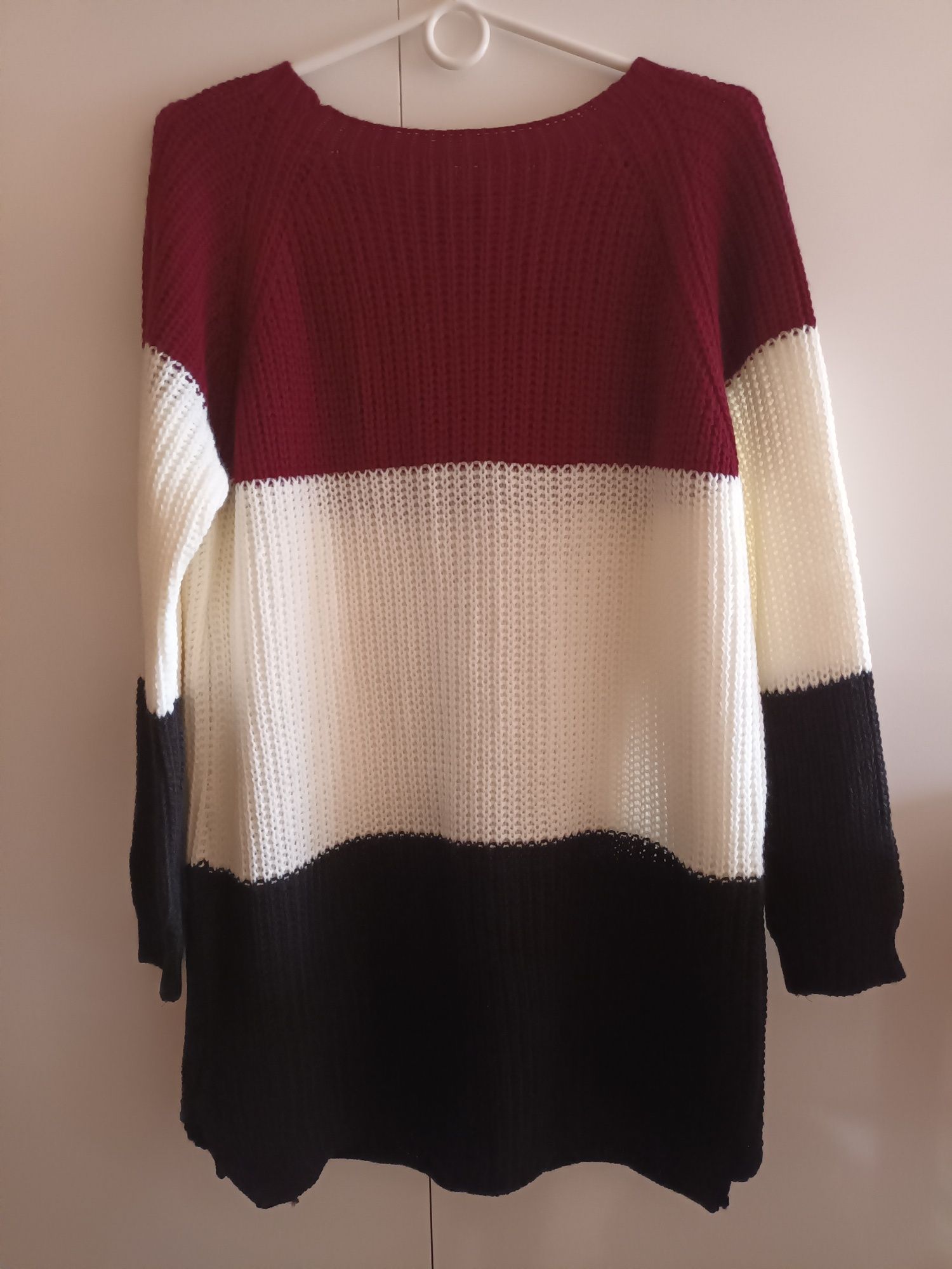 Sweter dlugi 3 kolory
