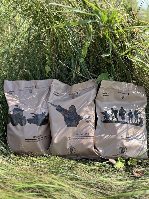Сухий пайок НацГвардії/сухпай/добовий раціон/IRP/MRE з розігрівом