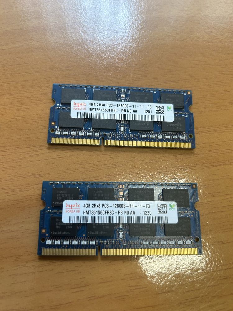 Memoria RAM 2*4GB