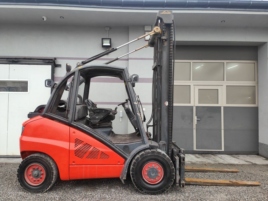 Wózek widłowy Linde H50T 5T Z Niemiec Pozycjoner Przeb 12900 mtg